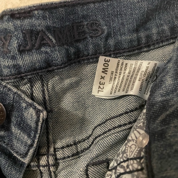 Cody James comfortably fitting denim jeans 30x32 - Picture 3 of 3